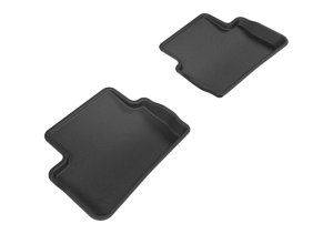 Mercedes-Benz GLA-Class Floor Mats - Rear - 3D MAXpider - Kagu Series - Black - `15-`19 Mercedes-Benz GLA-Class Floor Mats - Rear - 3D MAXpider - Kagu Series - Black - `15-`19